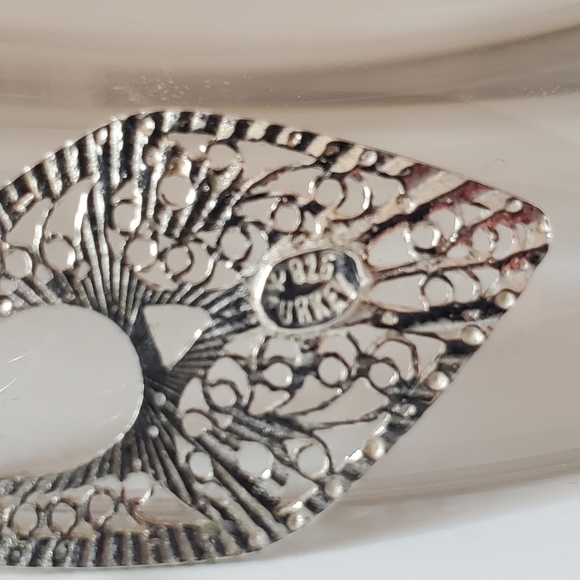 925 Turkey Sterling Filigree Kite Drops w/Diamond-Cut Accents - Picture 6 of 7